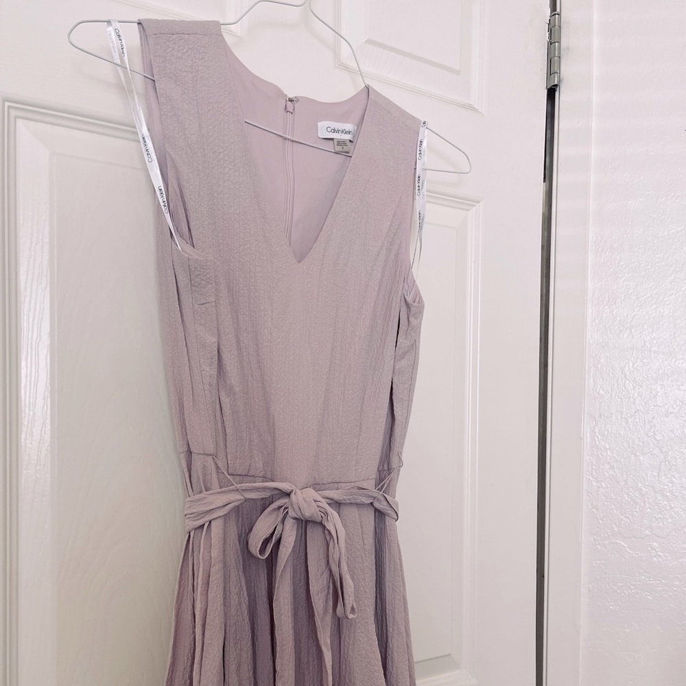 Calvin Klein light pink/mauve dress - Picture 2 of 9